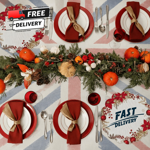 6pcs christmas table - 6pcs,