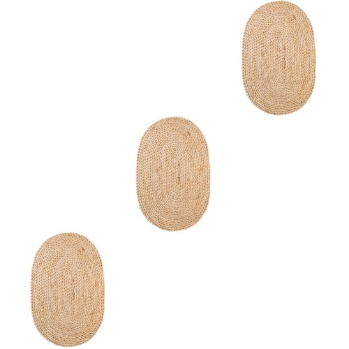 3pcs large woven placemats - 3pcs,