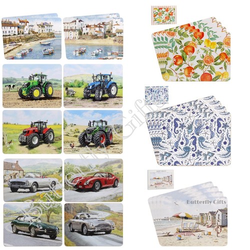 Set non slip coasters - 4,
