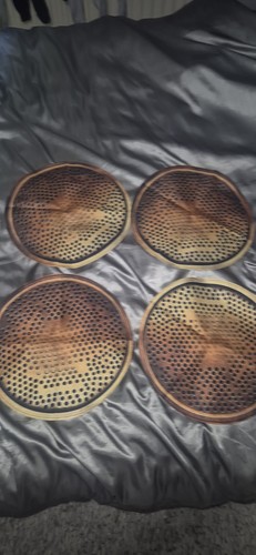Place mats copper effect - 4,