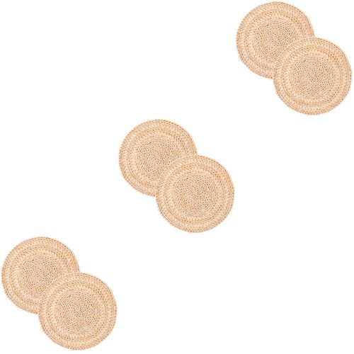 3pcs large woven placemats - large,