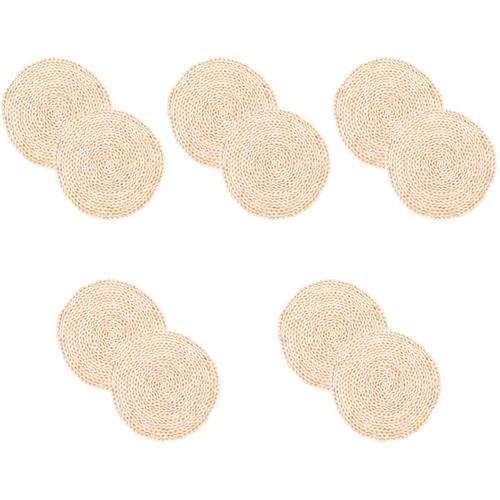 5pcs large woven placemats - 5pcs,